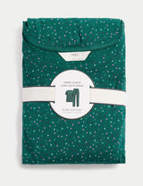 Pijama de manga corta estampado flat pack