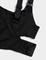 Sujetador sin aro de algodón sujeción total