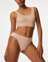 Pack x5 bragas altas microfibra