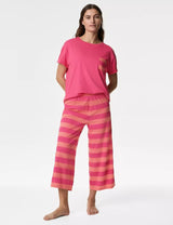 Pijama de largo pescador con manga corta