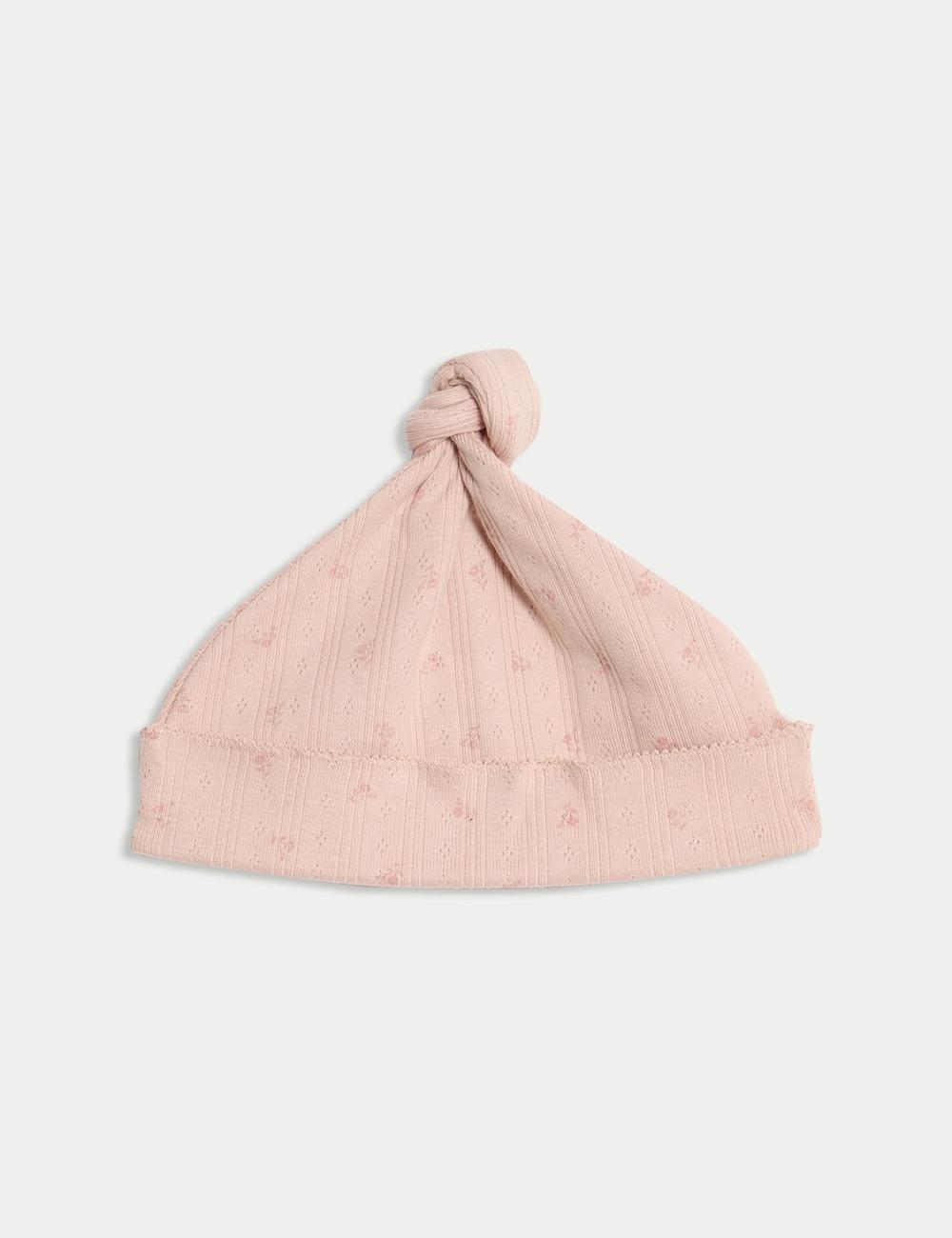 Set de 4 piezas recién nacido diseño floral