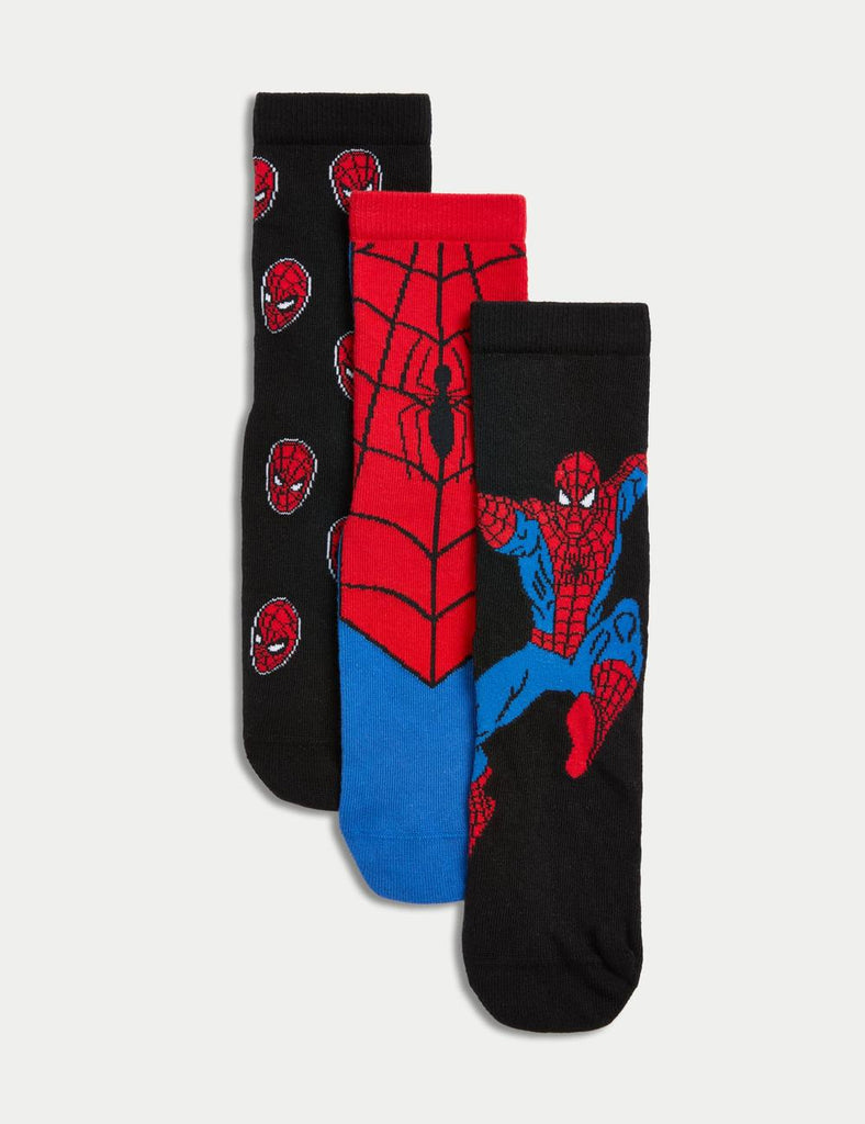 Pack de 3 pares de calcetines Spiderman