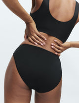 Pack x5 bragas altas microfibra