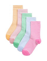 Pack de 5 pares de calcetines a rayas