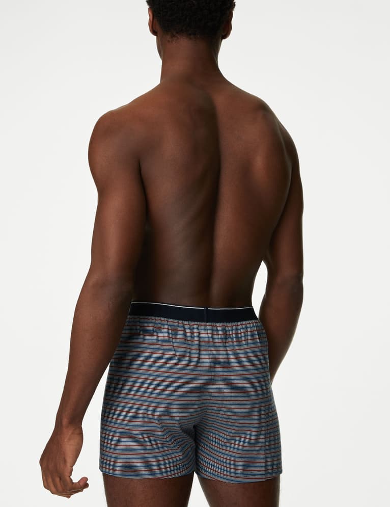 Pack de  boxers de punto a rayas
