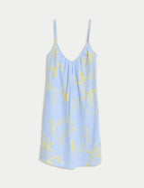 Camisola de tiros floral