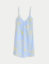 Camisola de tiros floral
