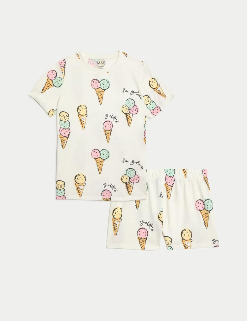 Pijama corto helados