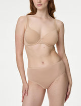 Pack x5 bragas altas lisas