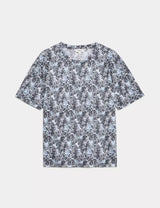 Camiseta estampada de manga corta de estilo relax