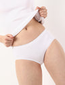 Pack x5 bragas altas lisas