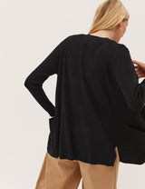Cardigan sin botones