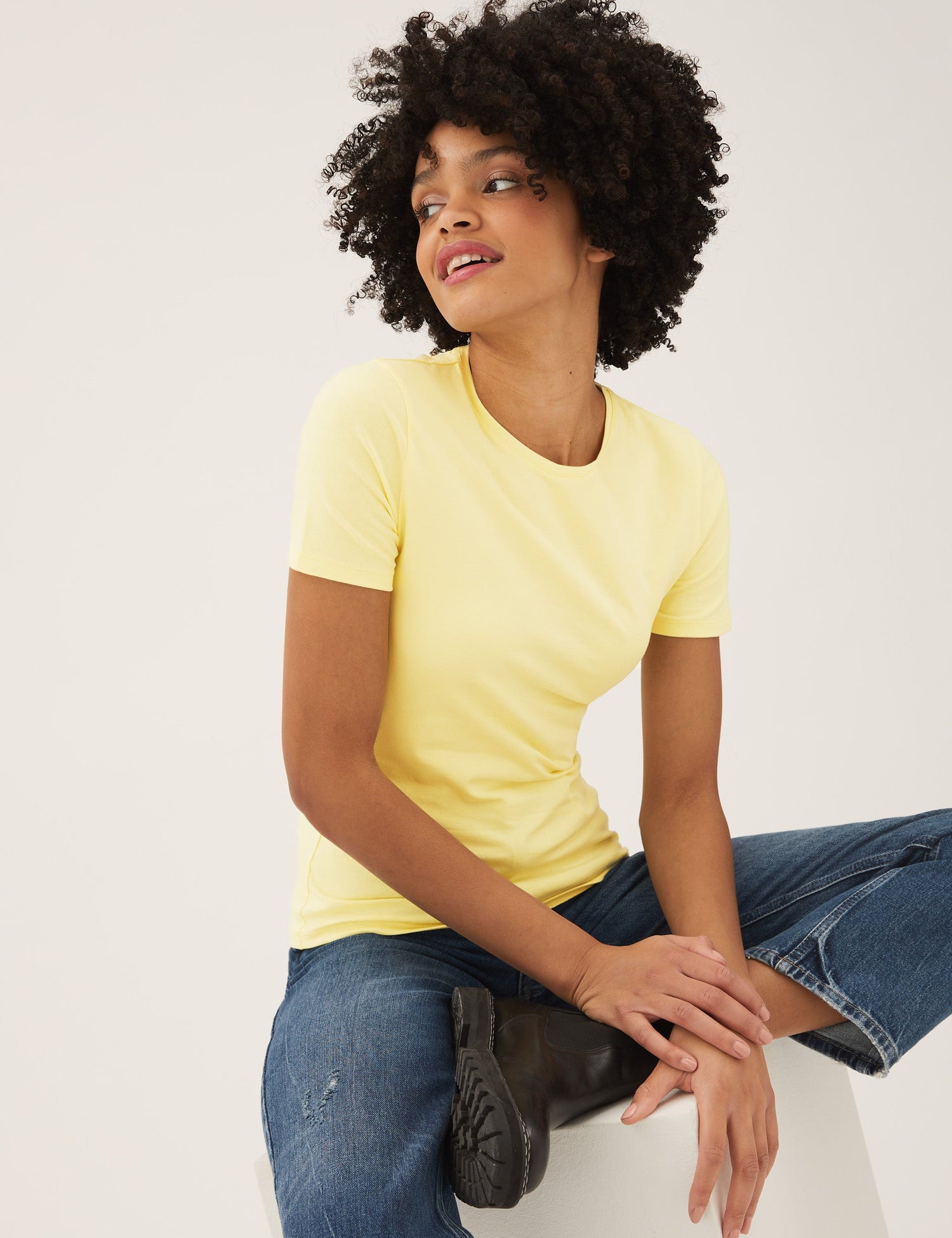 Camiseta básica manga corta