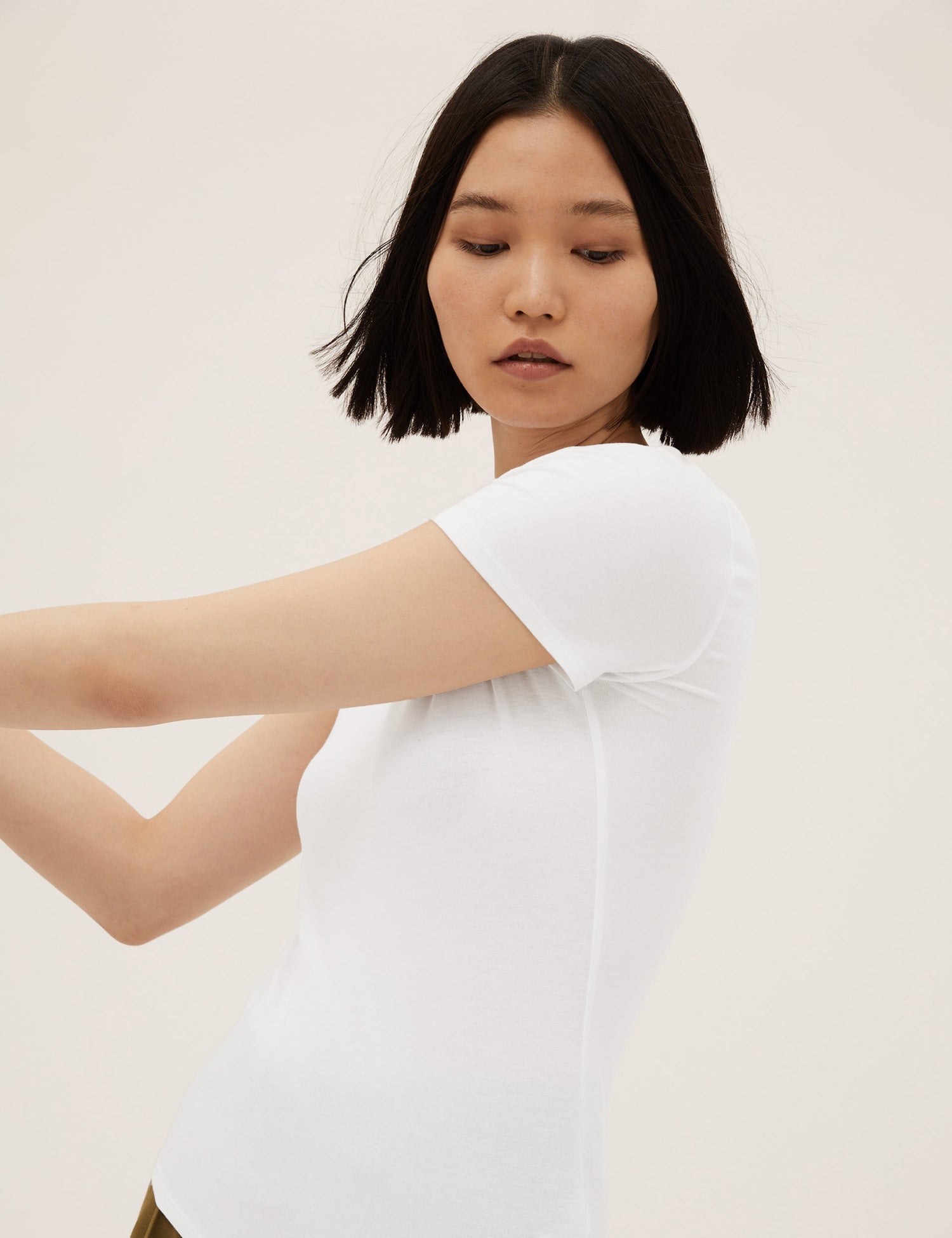 Camiseta básica manga corta