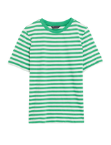 Camiseta rayas de manga corta
