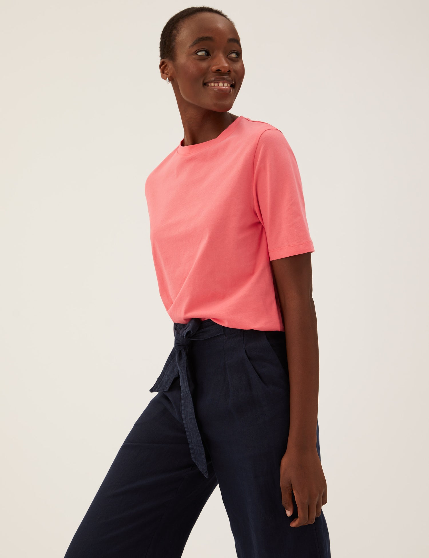 Camiseta básica manga corta