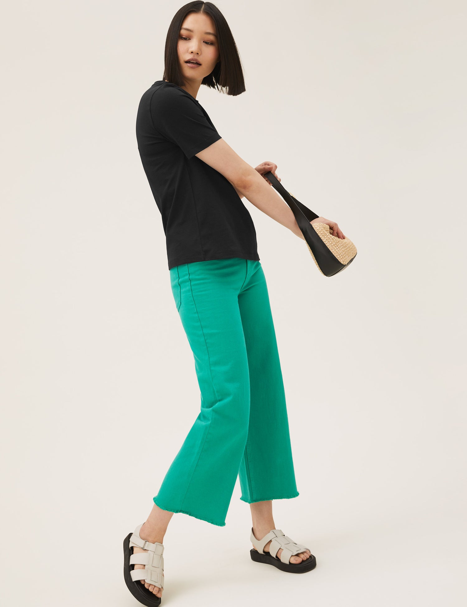 Camiseta básica manga corta