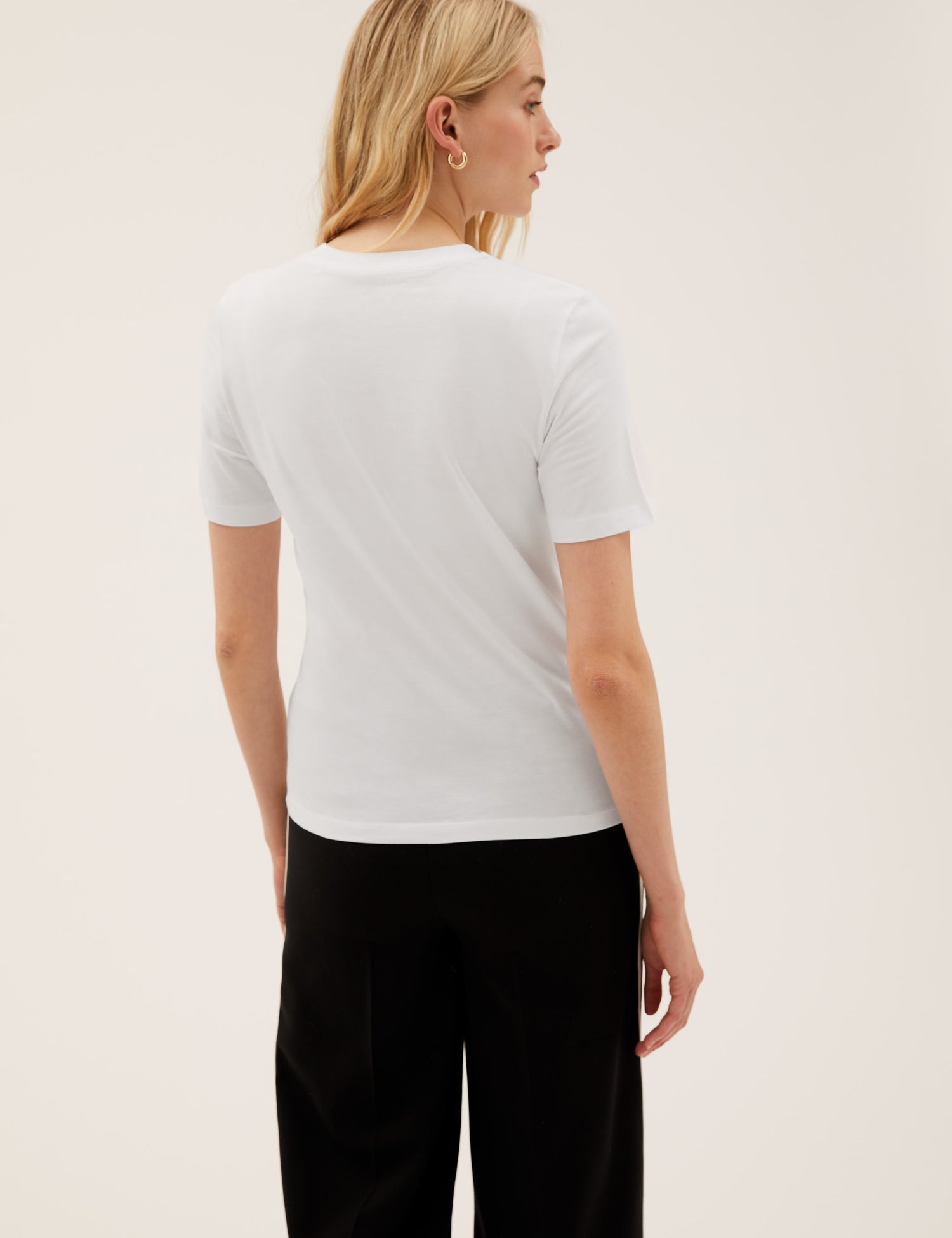 Camiseta básica manga corta