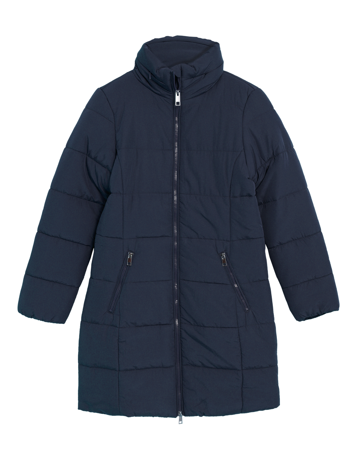 Chaqueta larga acolchada