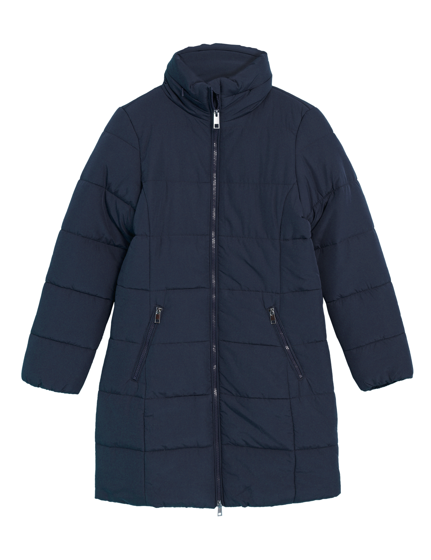 Chaqueta larga acolchada