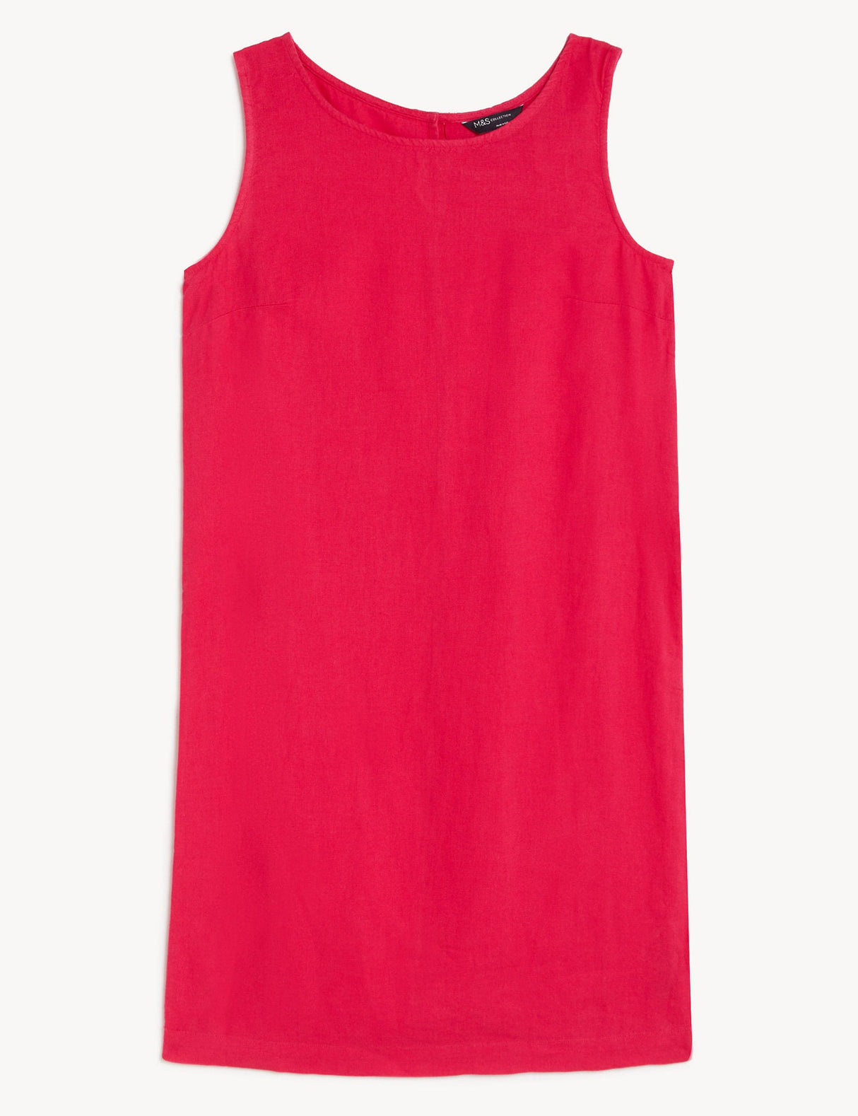 Vestido de lino sin mangas