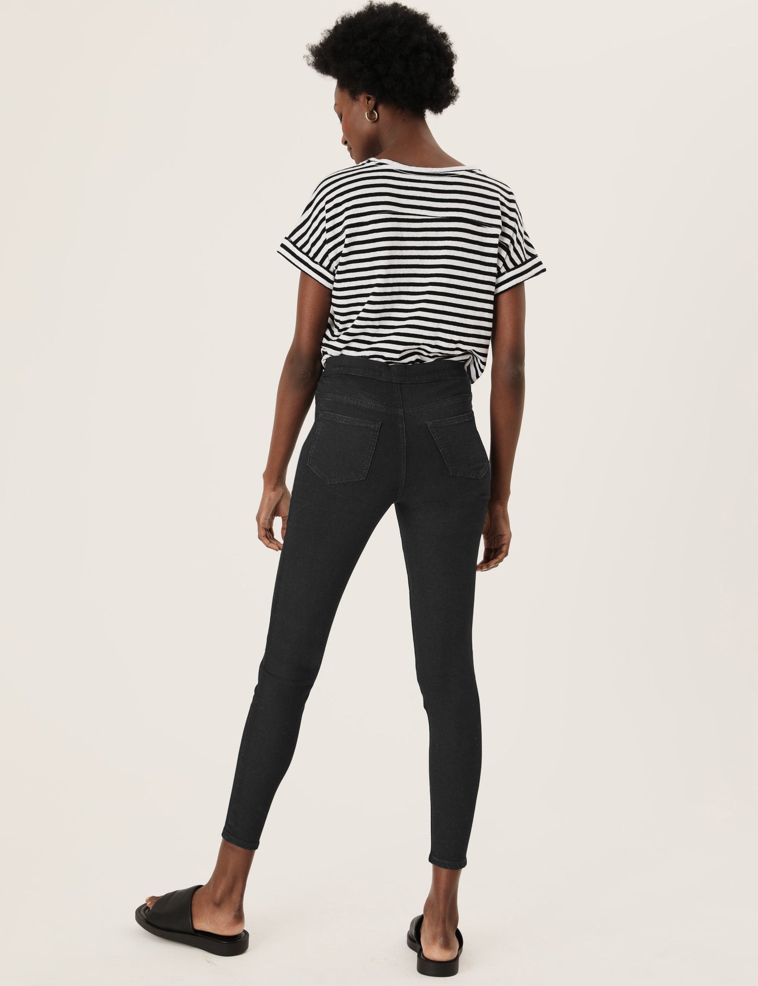 Jegging cintura alta