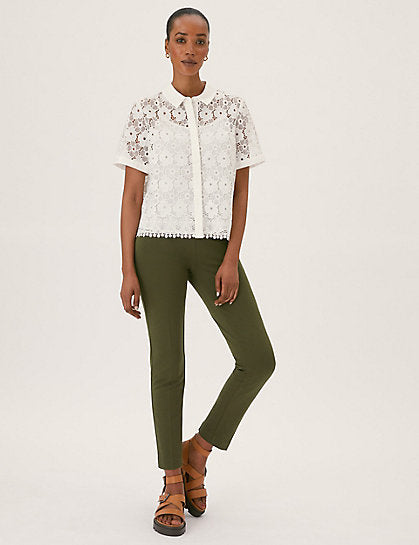 Pantalón punto slim