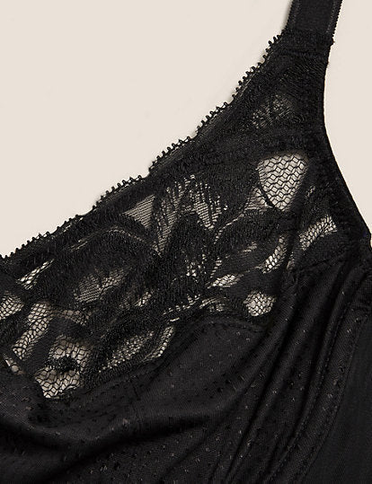 Sujetador con aro con encaje