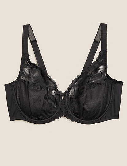 Sujetador con aro con encaje