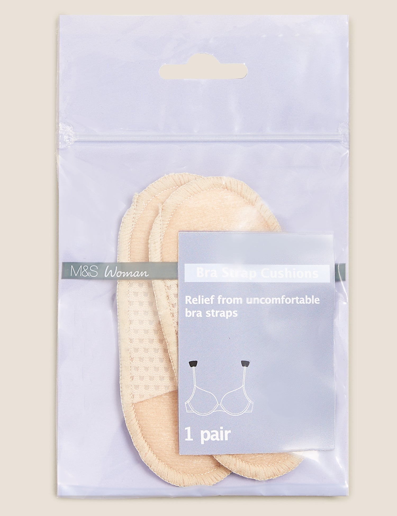 Almohadilla para tira del sujetador