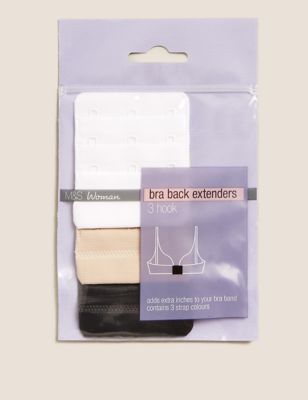 Extensores 3 ganchos para pretina ancha