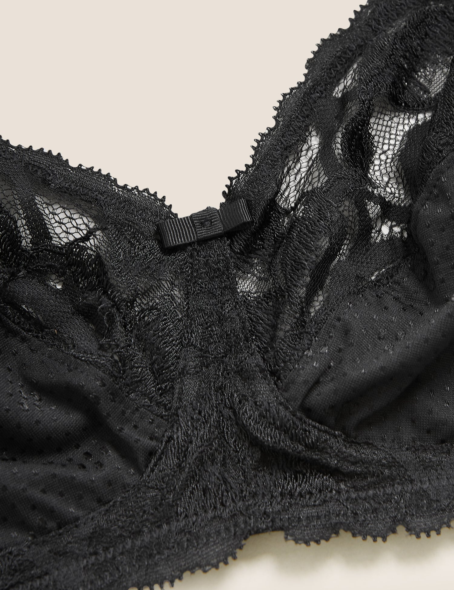 Sujetador sin aro encaje