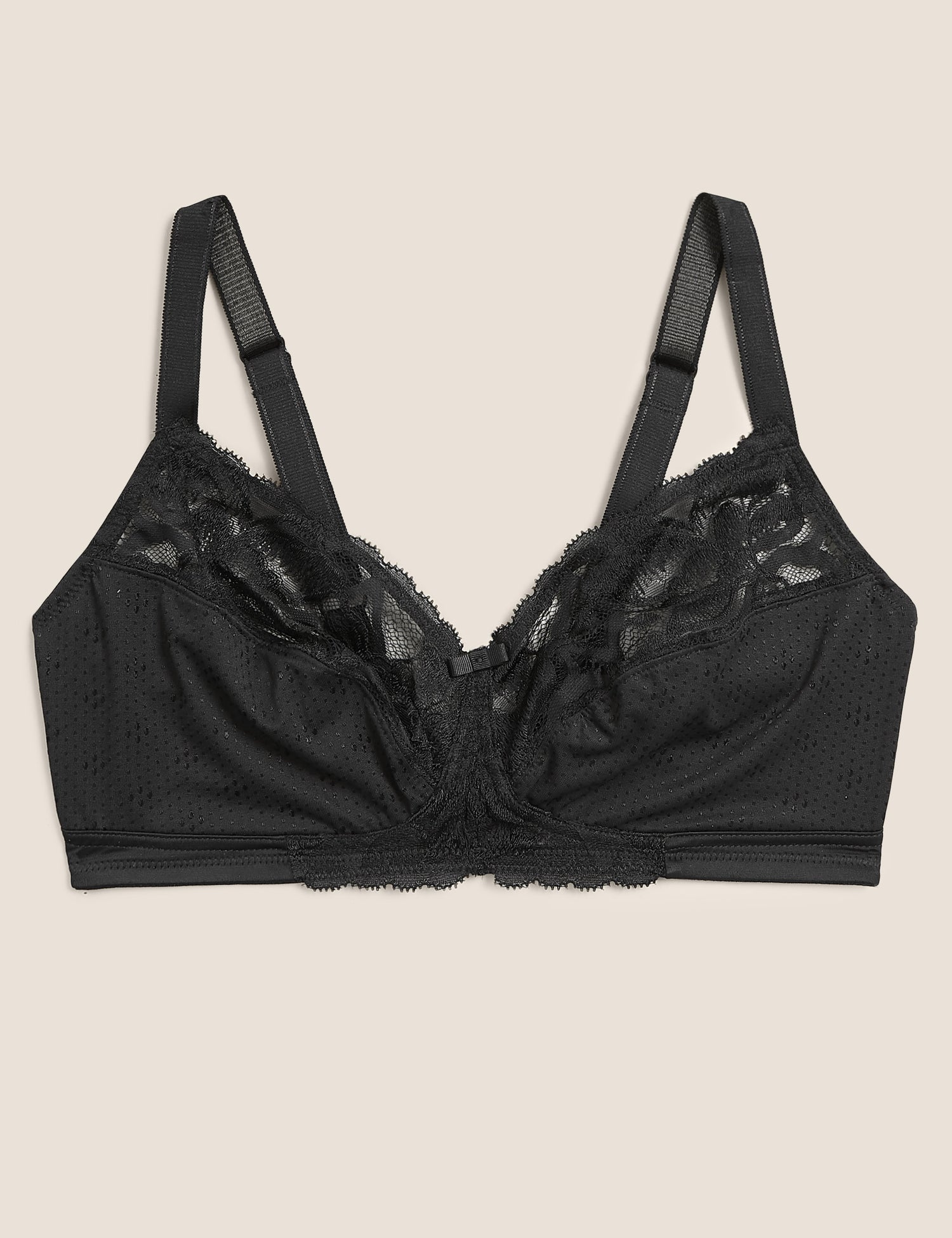 Sujetador sin aro encaje