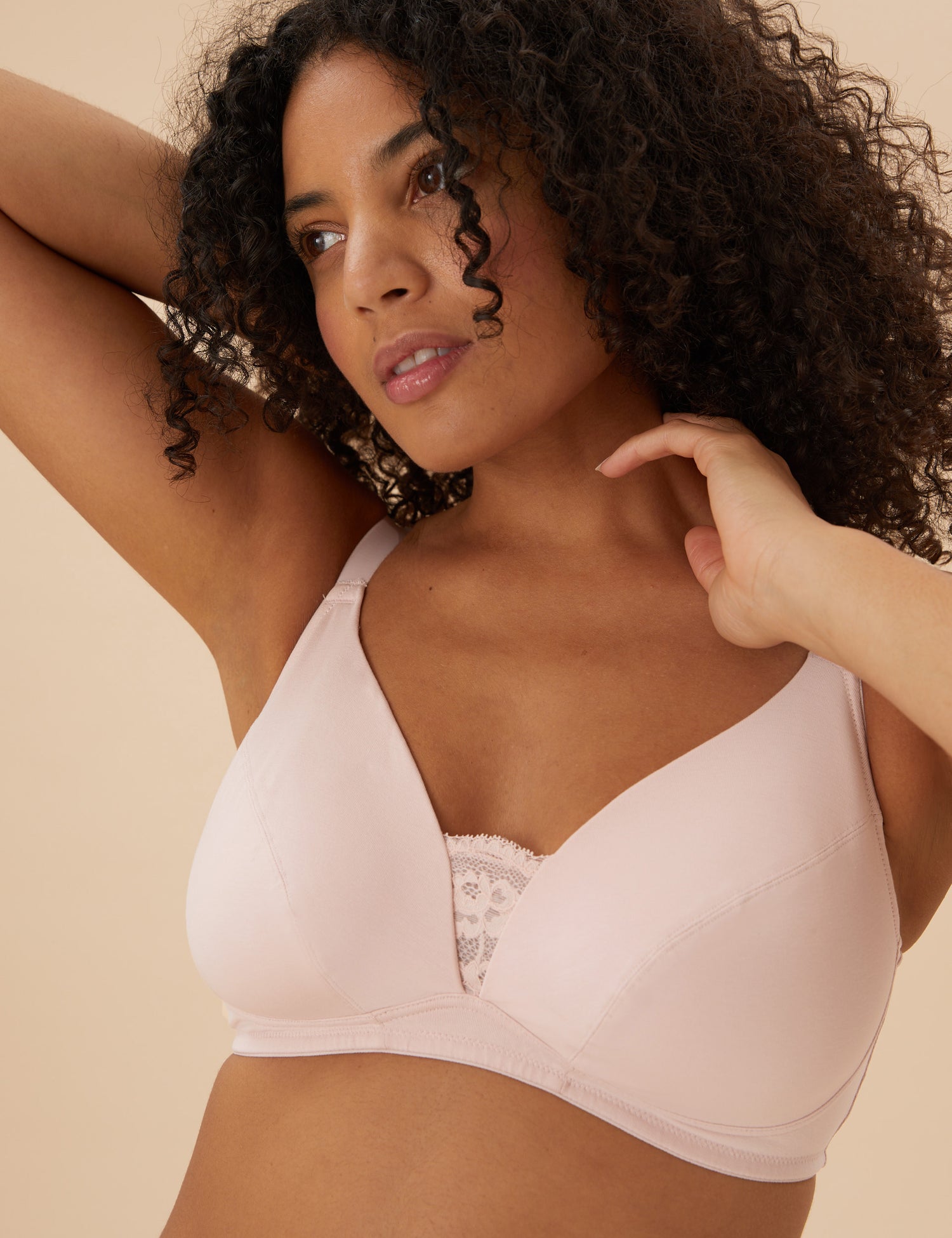 Pack 3 sujetadores sin aro Full Cup