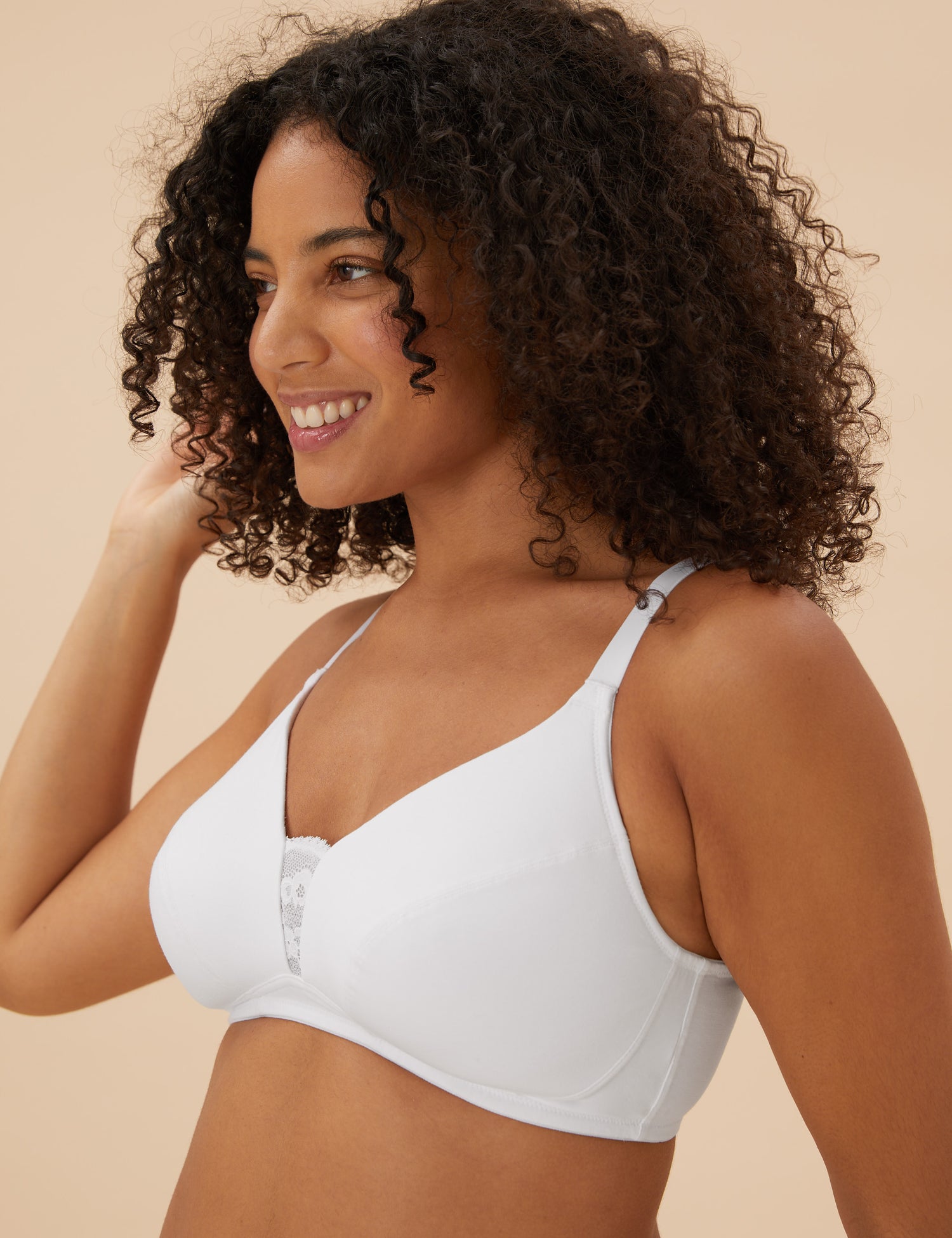 Pack 3 sujetadores sin aro Full Cup