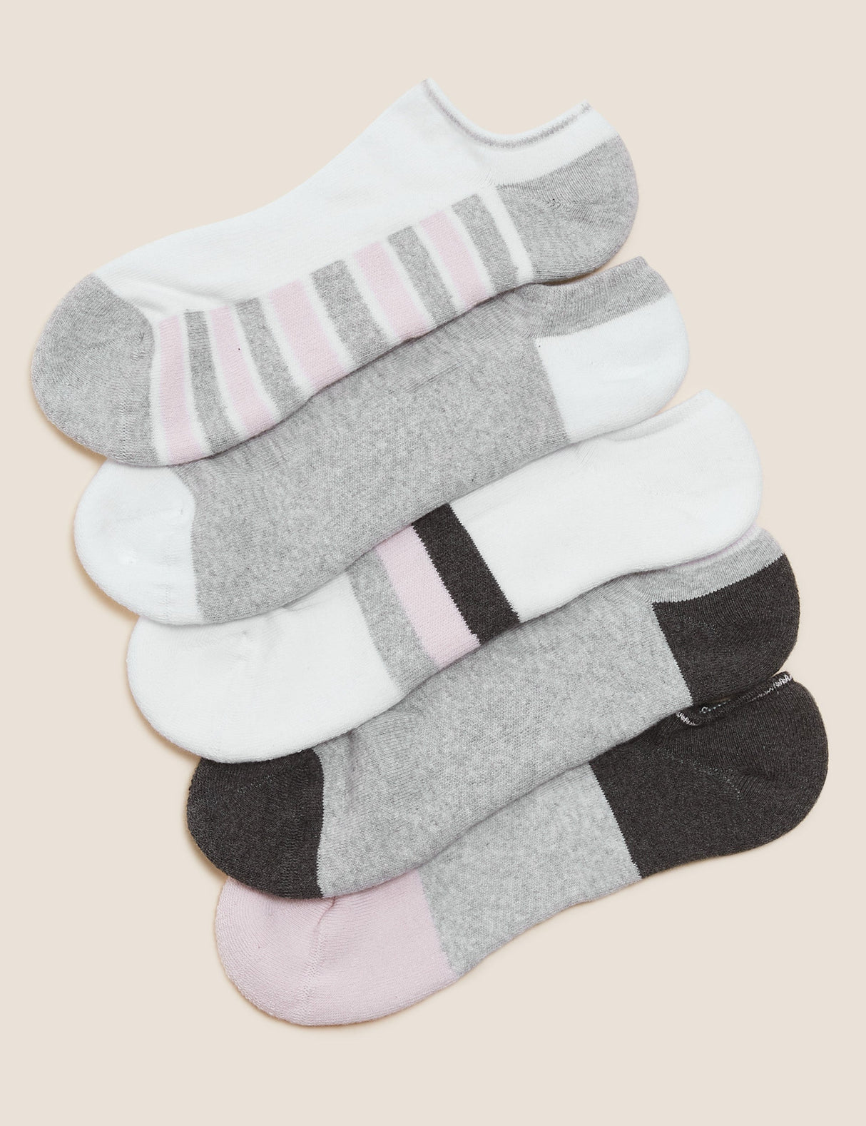 Pack 5 calcetines trainers comfort