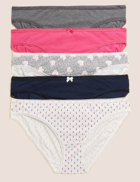 Pack x5 bragas bikini diseño
