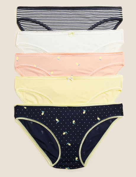 Pack x5 bragas bikini diseño