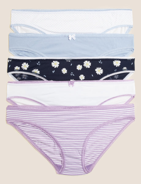 Pack x5 bragas bikini diseño