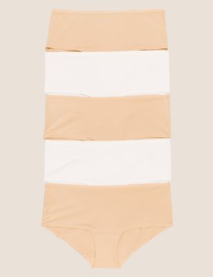 Pack 5 bragas short microfibra