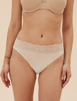 Pack x5 bragas altas detalle encaje
