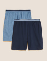 Pack de 2 pantalones cortos cinturill sport