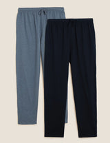 Pack de 2 pantalones largos de punto