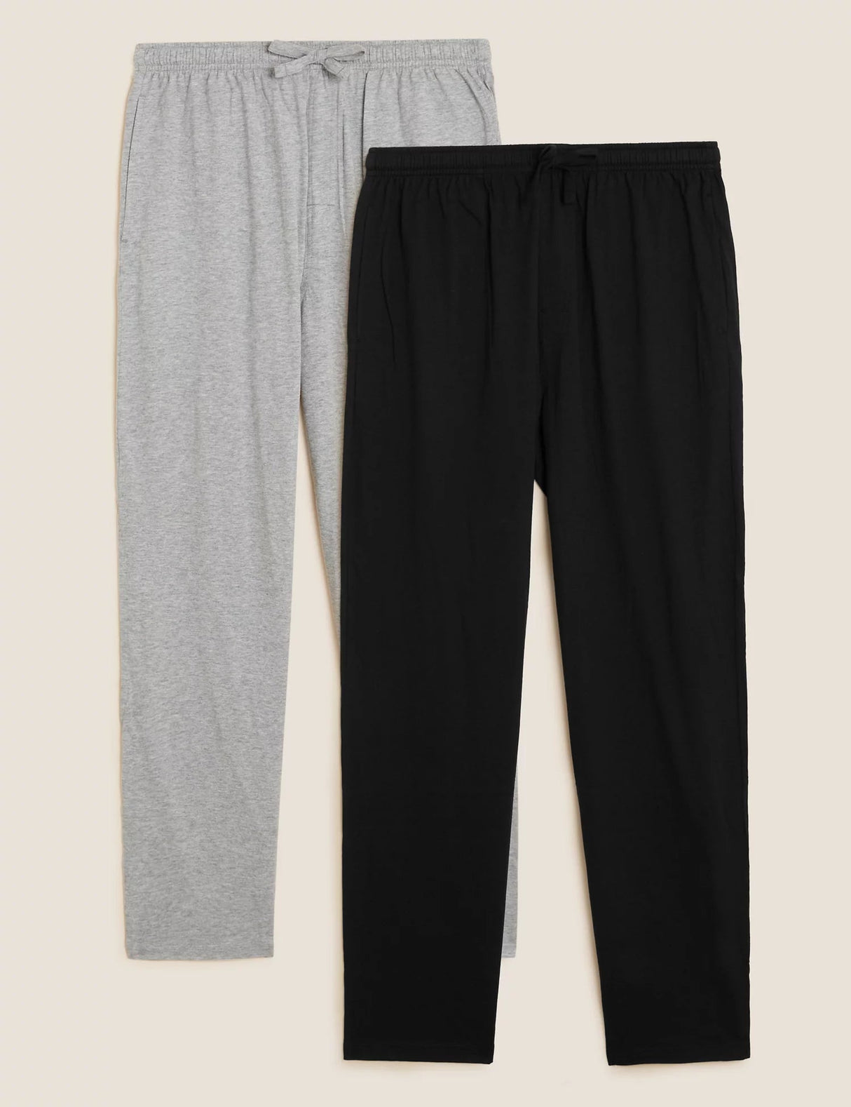 Pack de 2 pantalones largos de punto