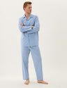 Pijama clásico de polycotton diseño rayas