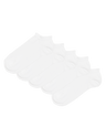 Pack de 5 pares de calcetines tobilleros lisos