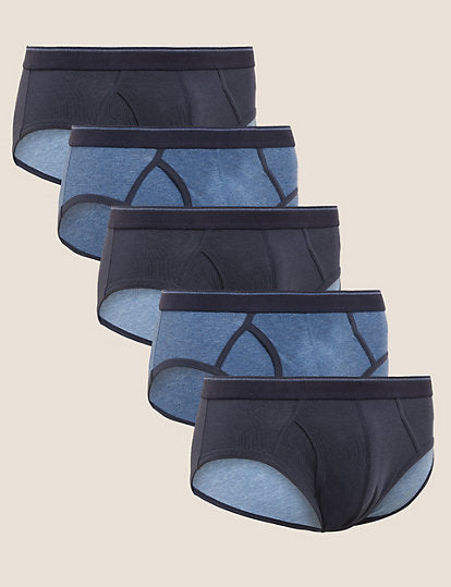 Pack de 5 Briefs lisos