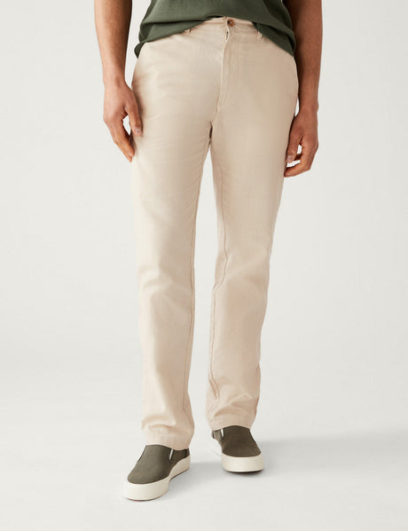 Pantalón largo de lino