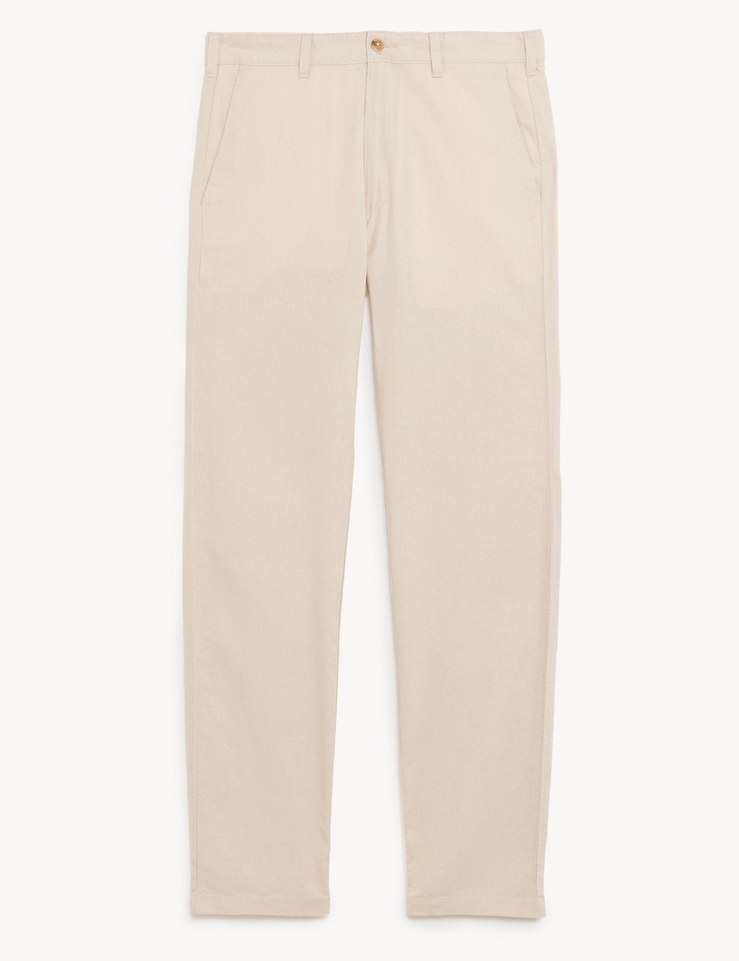 Pantalón largo de lino