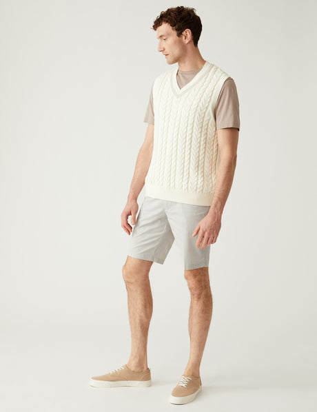 Pantalón chino corto superligero